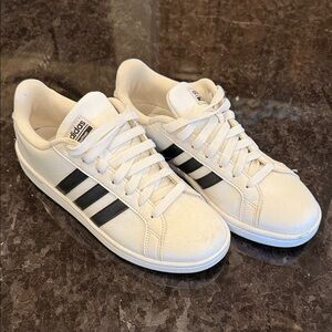 adidas White and Black Women's Sneakers
